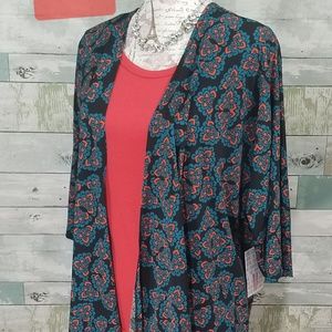 Lularoe Med Lindsay Kimono